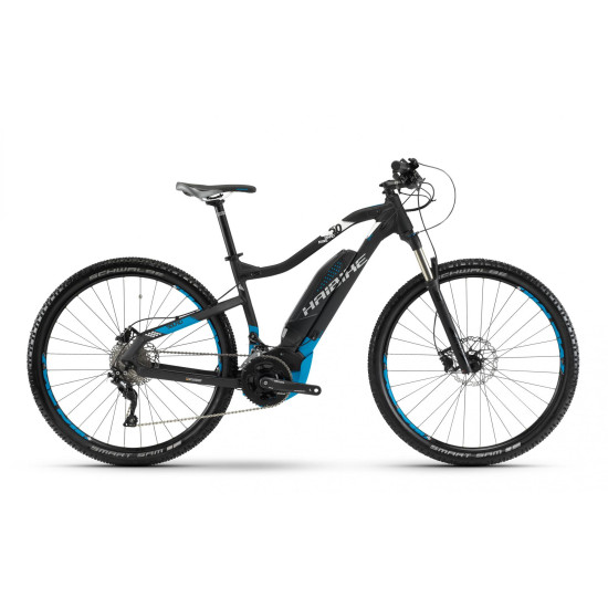 Купити Велосипед  Haibike SDURO HardNine 5.0 500Wh 29", рама L, чорно-синьо-білий, 2018 у Києві - фото №1